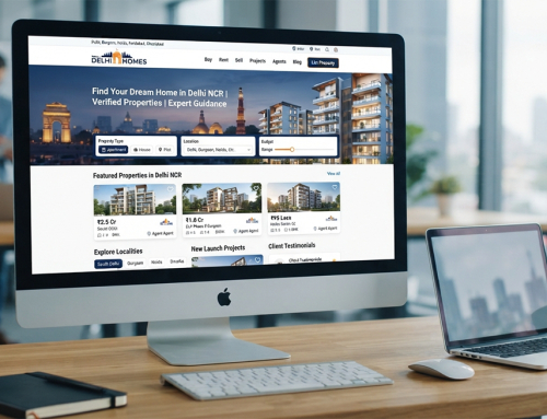 Real Estate Website Design in Delhi NCR, India
